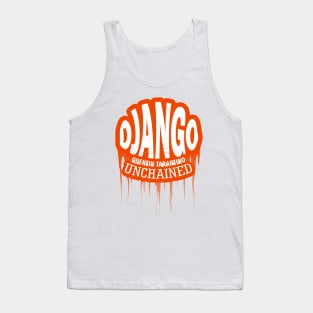 Quentin Tarantino Django unchained fan works graphic design by ironpalatte Tank Top